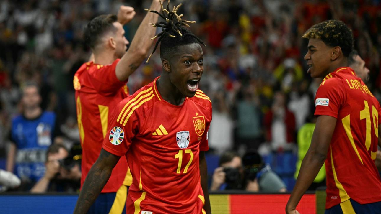 Yamal und Williams zaubern: Spanien ist Rekord-Europameister