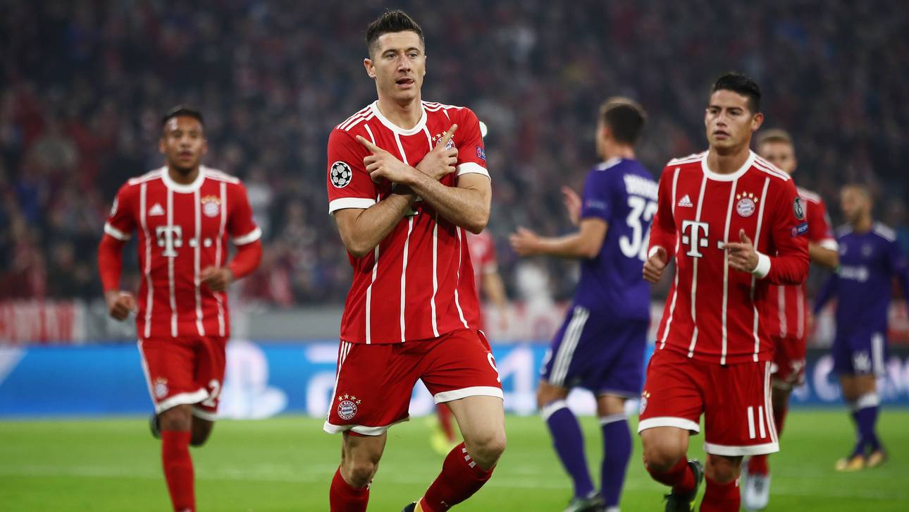 Lewandowski führt Bayern zum Sieg