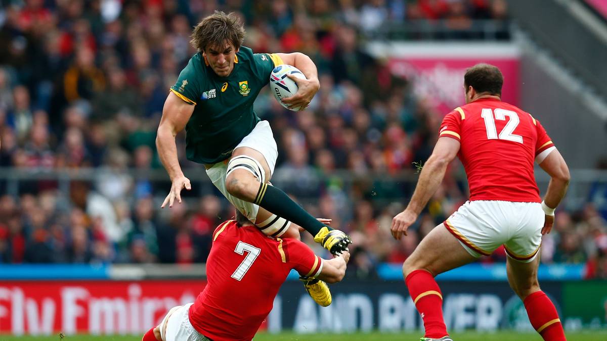 Doch der harte Kampf der Waliser bleibt am Ende unbelohnt. Südafrika setzt sich mit 23:19 durch und zieht als erstes Team ins Halbfinale der Rugby-WM ein