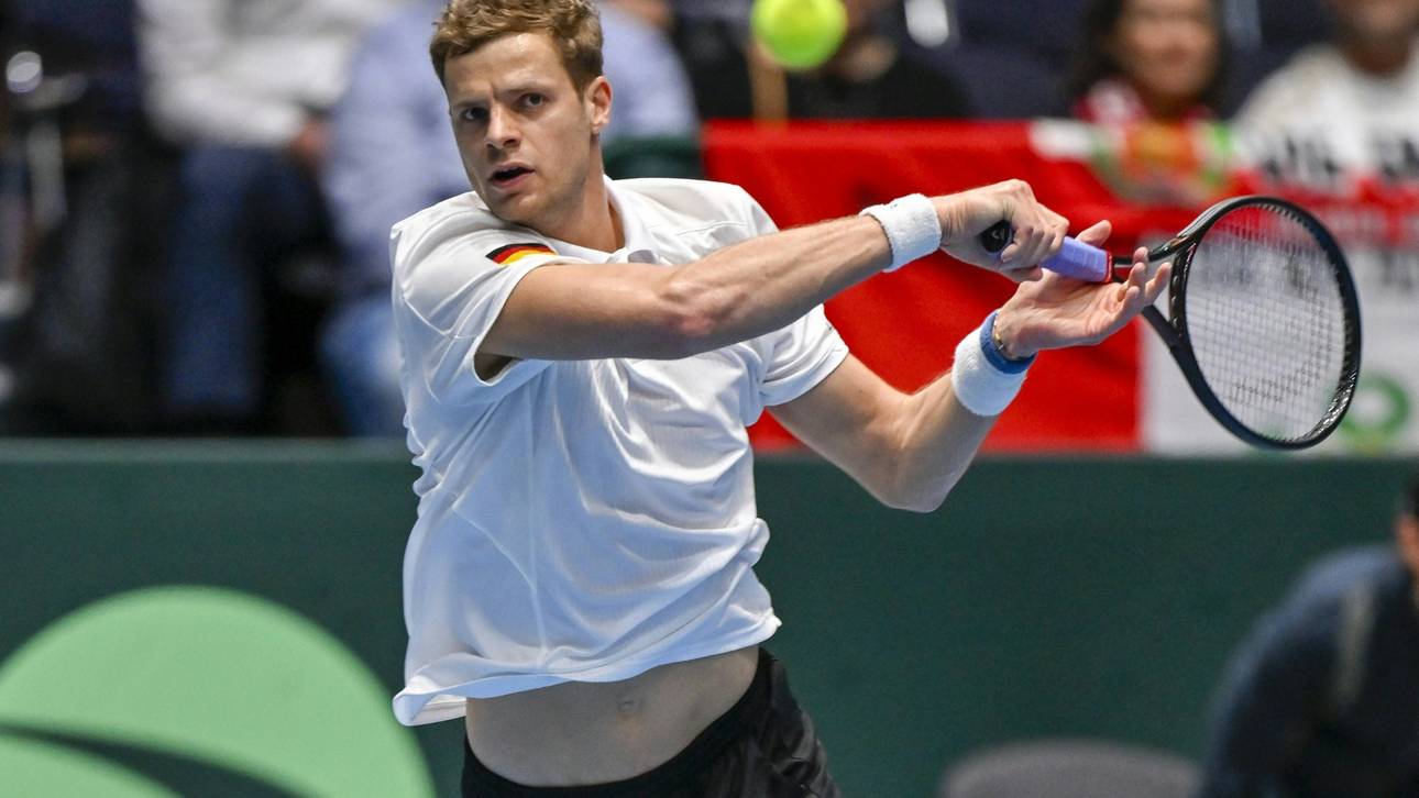 Im Davis Cup eine Bank: Yannick Hanfmann