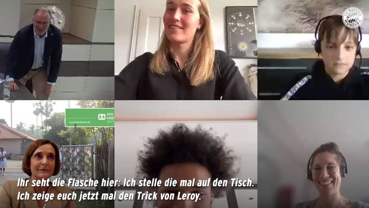 Rummenigge demonstriert Sané-Trick