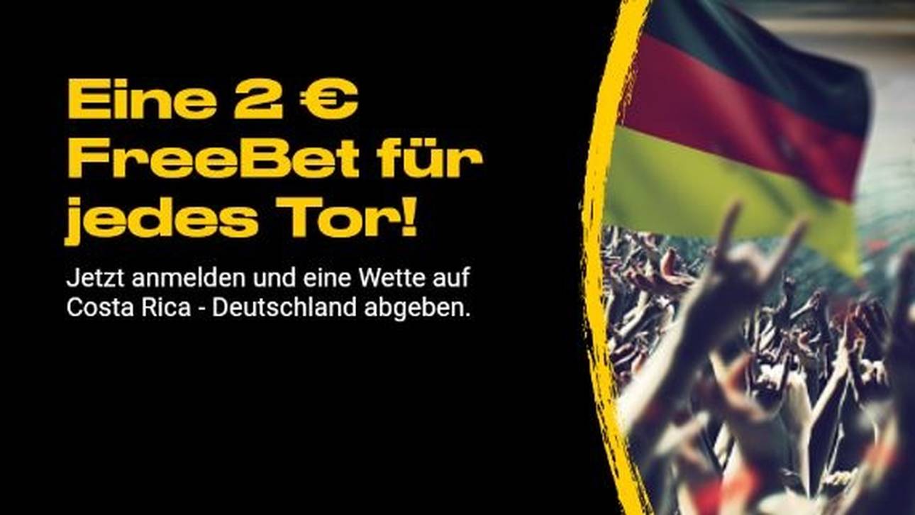 Bwin FreeBet zu Costa Rica - Deutschland