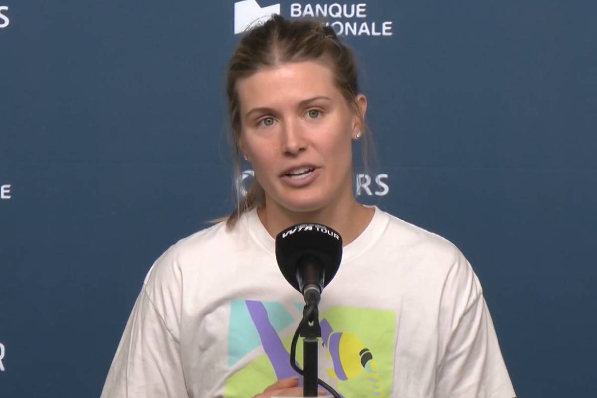 Eugenie Bouchard hat sich mit einem Heimspiel in Montreal von der Tennis-Bühne verabschiedet. Auf der PK danach blickt die einstige Weltranglisten-Fünfte auf ihre Karriere zurück.