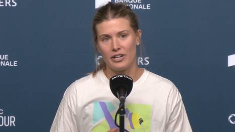 Eugenie Bouchard hat sich mit einem Heimspiel in Montreal von der Tennis-Bühne verabschiedet. Auf der PK danach blickt die einstige Weltranglisten-Fünfte auf ihre Karriere zurück.