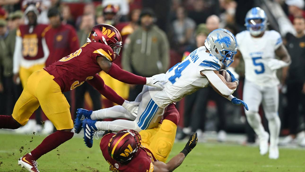 St. Brown bei Lions-Sieg mit Touchdown – und Trump-Einlage