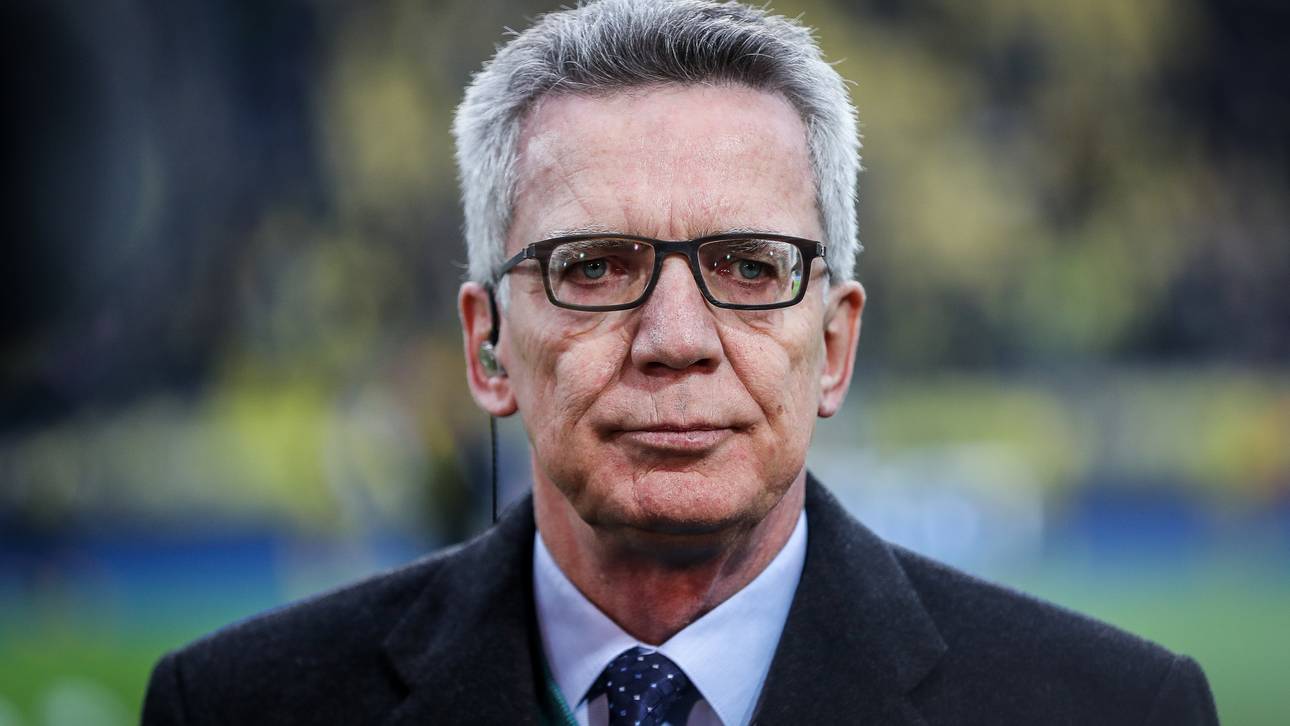 De Maiziere: Confed Cup nicht nötig