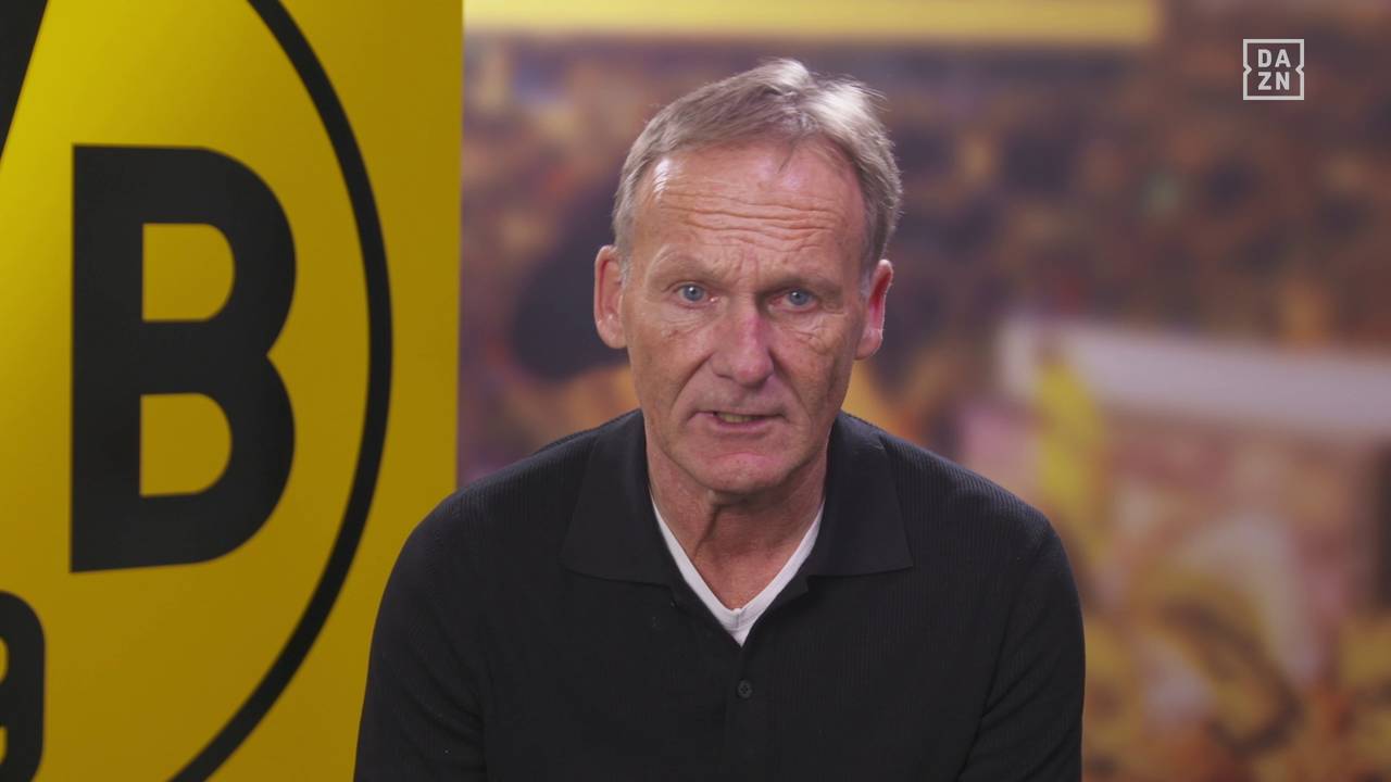 Hans-Joachim Watzke von Borussia Dortmund im Interview vor dem Derby