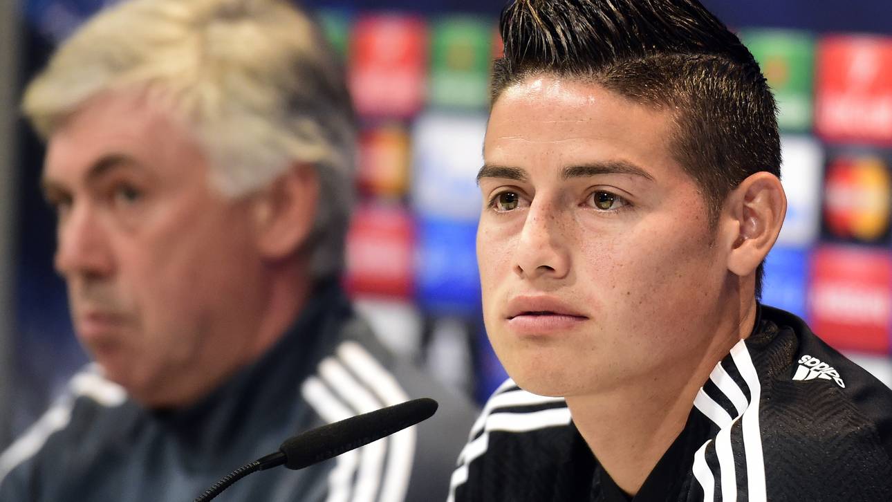 Neuzugang James in München gelandet