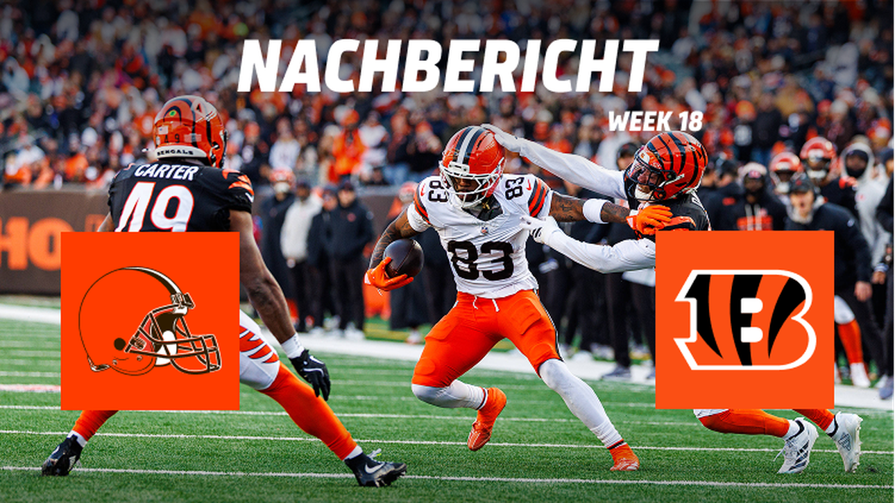Cleveland verdirbt Cincinnati den Saisonabschluss