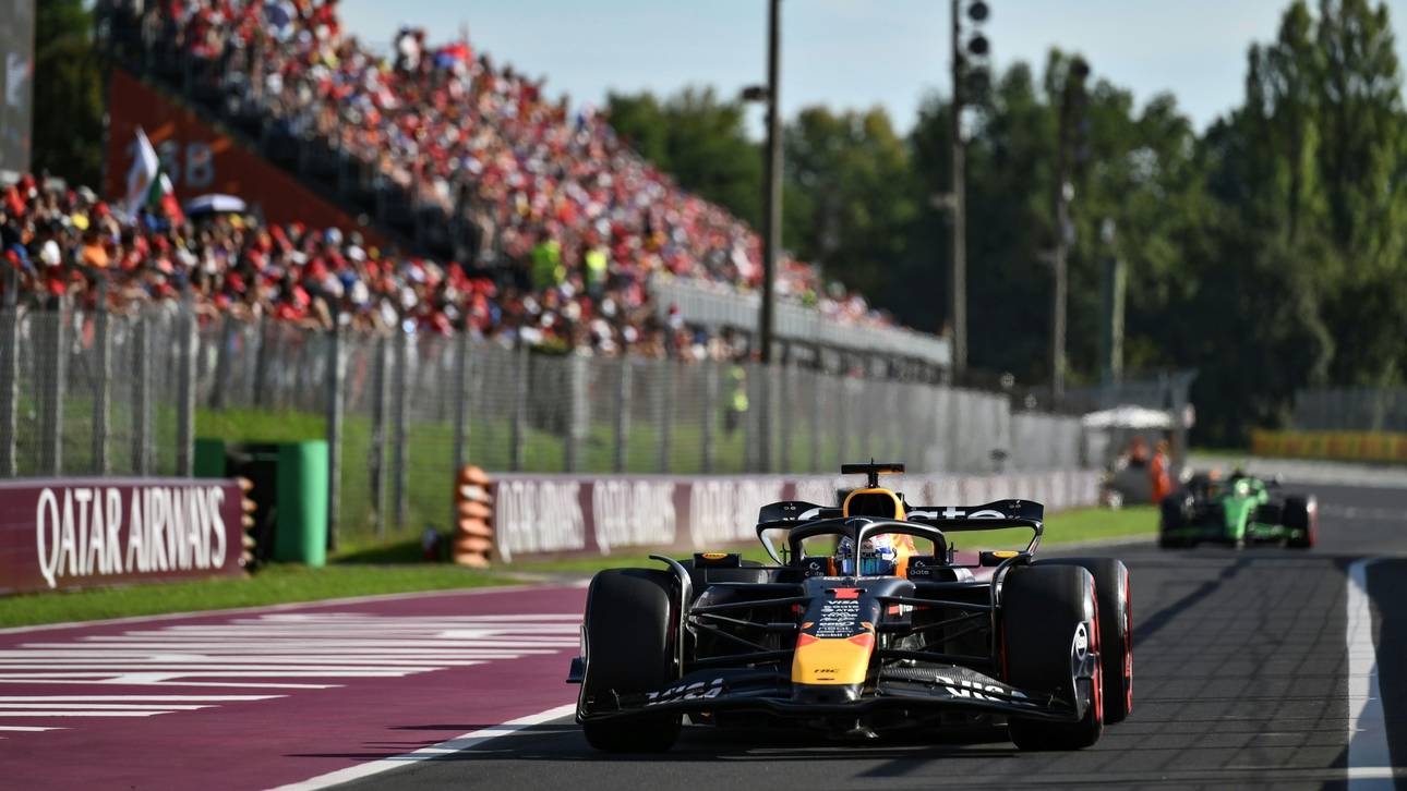 Quali in Monza: Verstappen schlägt McLaren