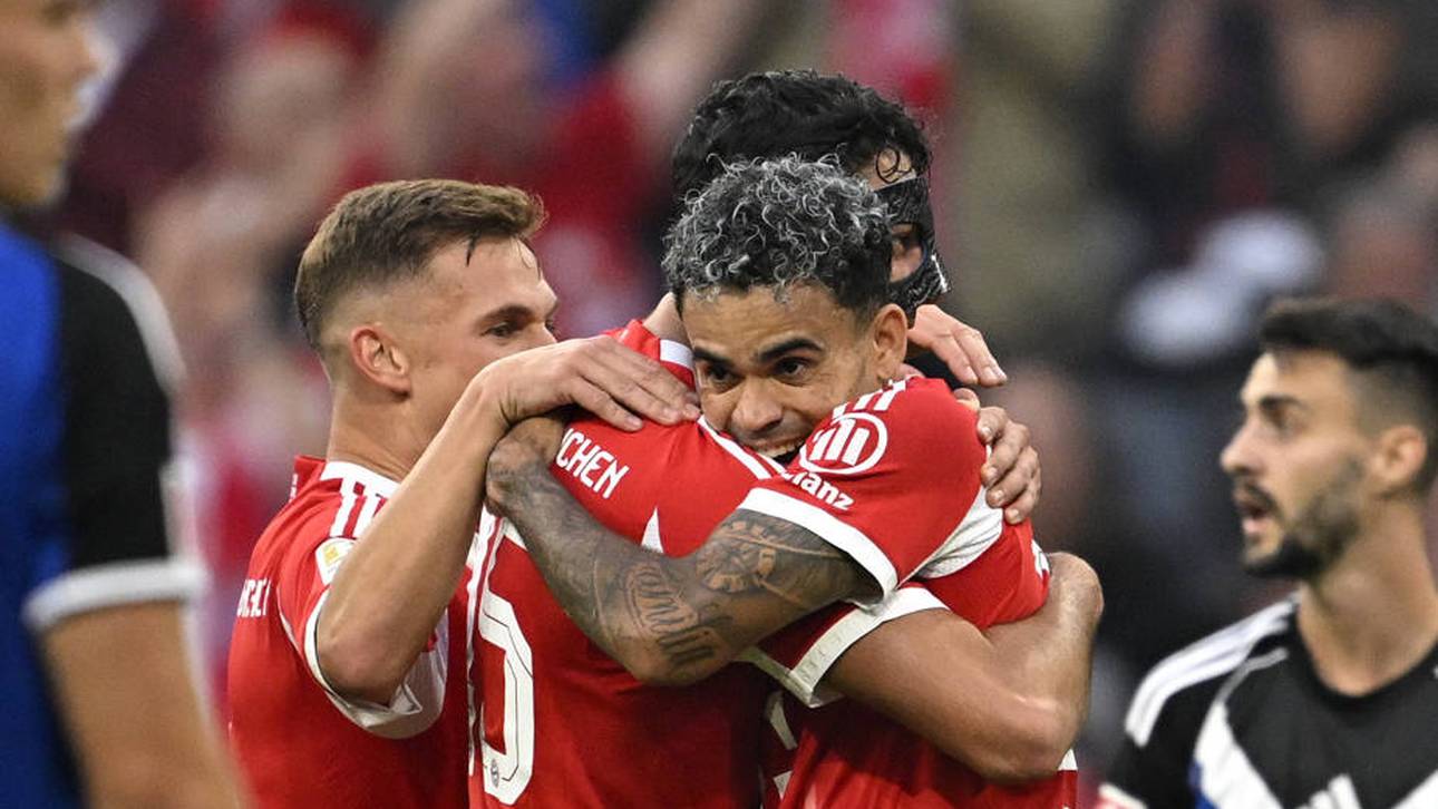 Bayern zerlegt schwachen HSV