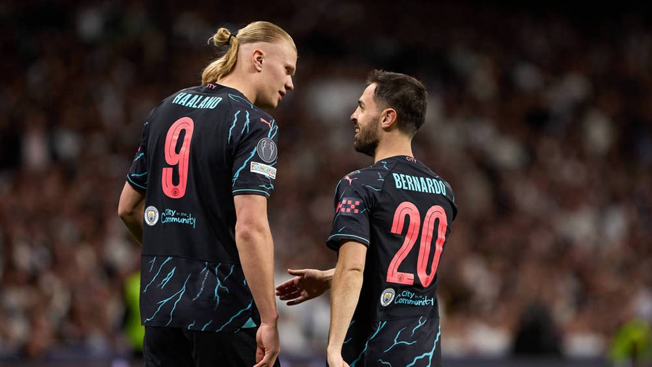 Haaland kassiert Schlag von Schiri