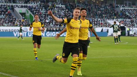 Marco Reus erzielte gegen den VfL Wolfsburg den Siegtreffer für  Borussia Dortmund