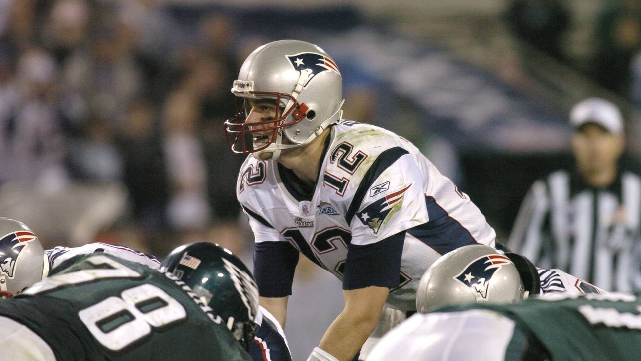 Super Bowl: Patriots in Weiß