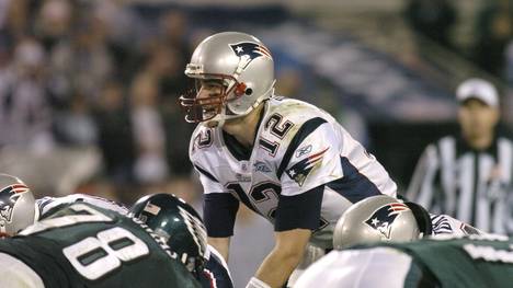 Tom Brady führte beim Super Bowl XXXIX die Patriots zum Sieg gegen die Philadelphia Eagles 