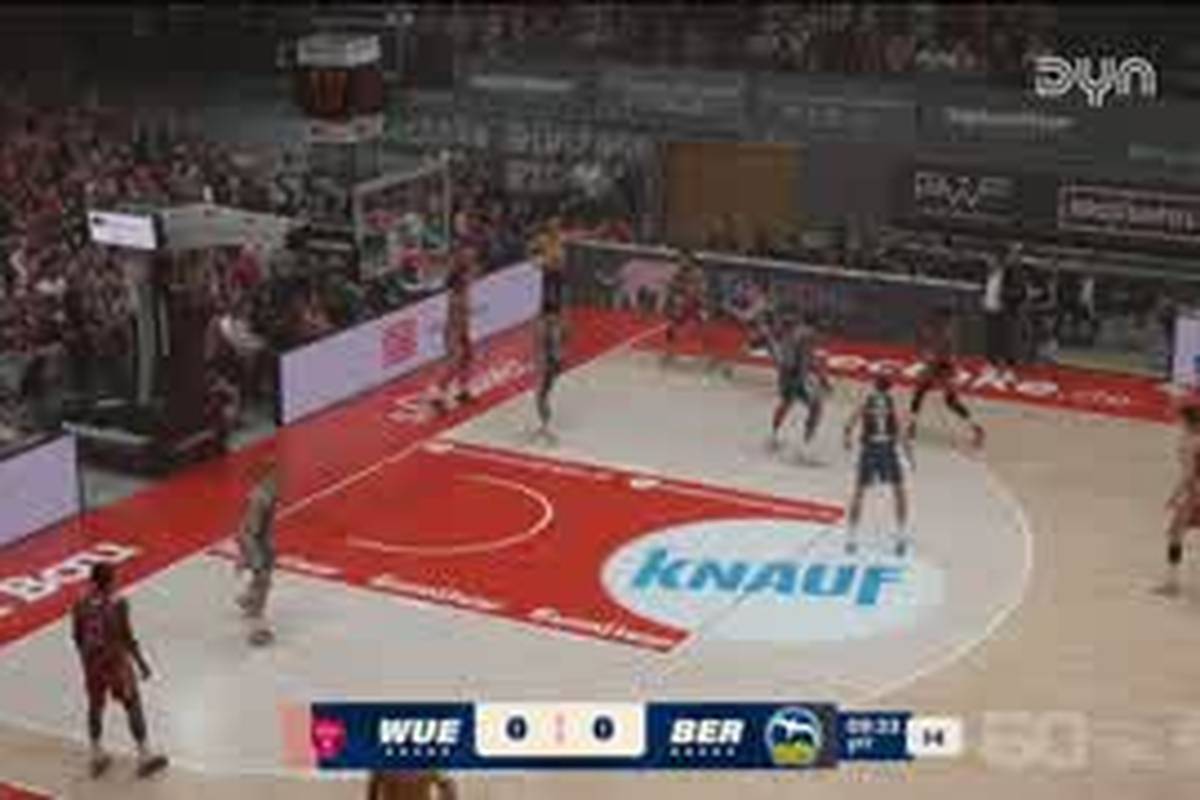 Spiel Highlights zu Fitness First Würzburg Baskets - ALBA BERLIN