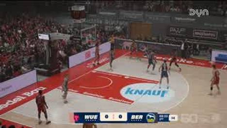 Spiel Highlights zu Fitness First Würzburg Baskets - ALBA BERLIN