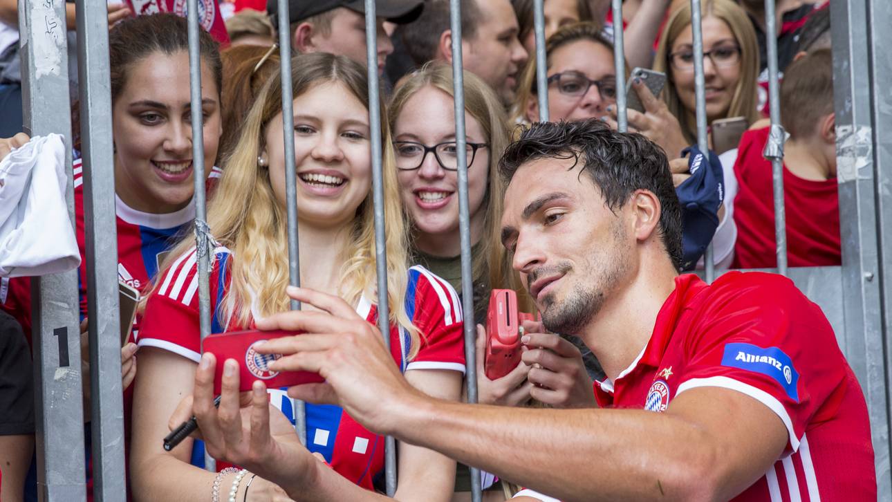 Hummels ist schon richtig rot