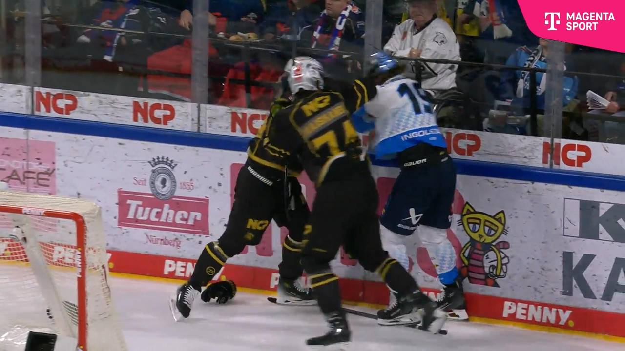 Hier fliegen die Fäuste! Ingolstadt überrollt die Ice Tigers