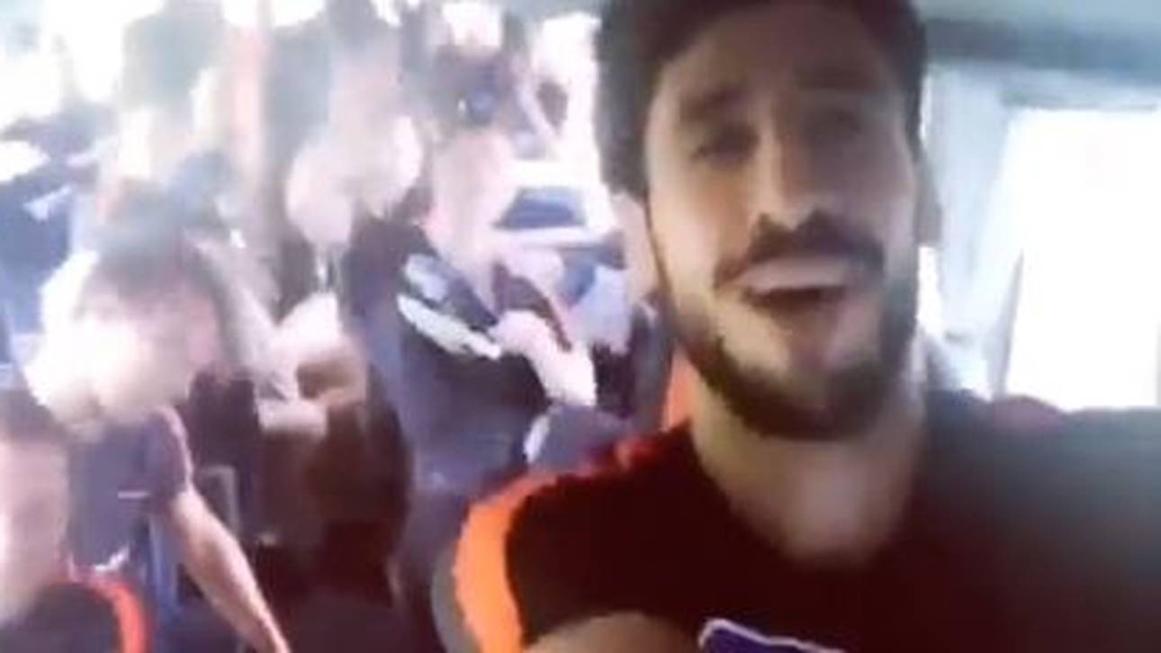 Trainingslager-Abbruch! Hertha feiert im Bus