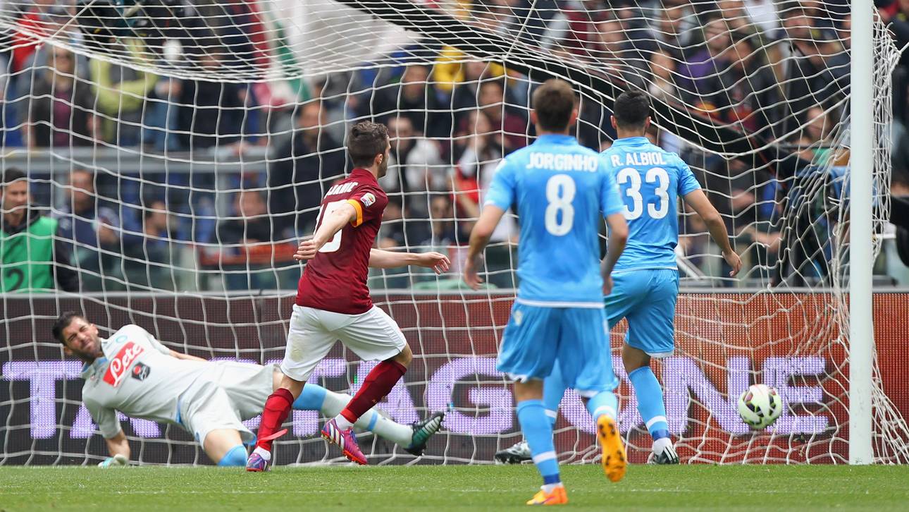 Roma festigt gegen Neapel Platz 2