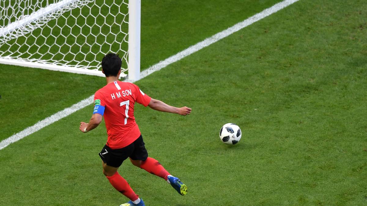 PLATZ 12: Son Heung-Min (Südkorea) - 2 Tore