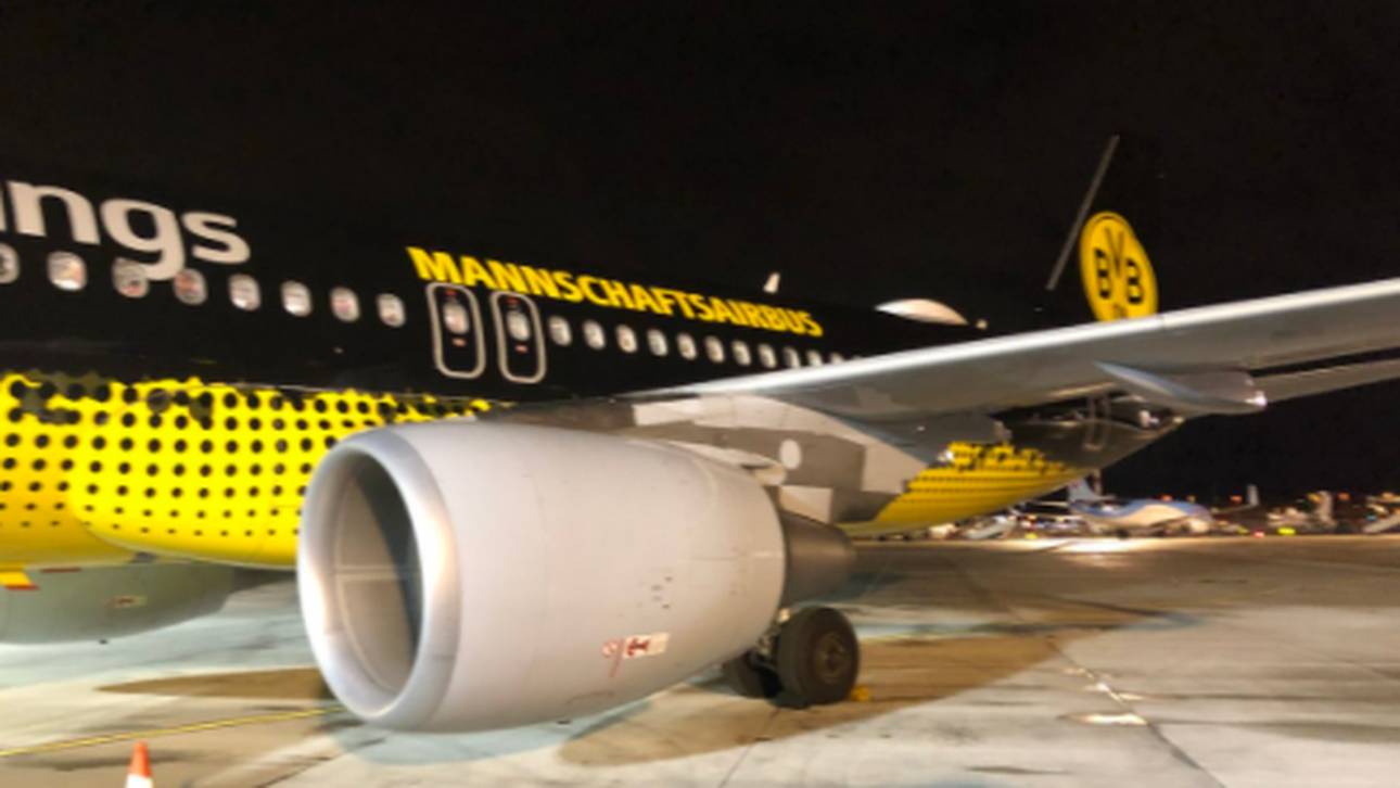 Schalke-Stars reisen in BVB-Flieger