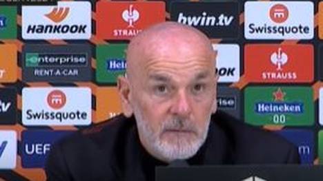 Stefano Pioli spricht über die Favoriten des Europa-League-Titels.