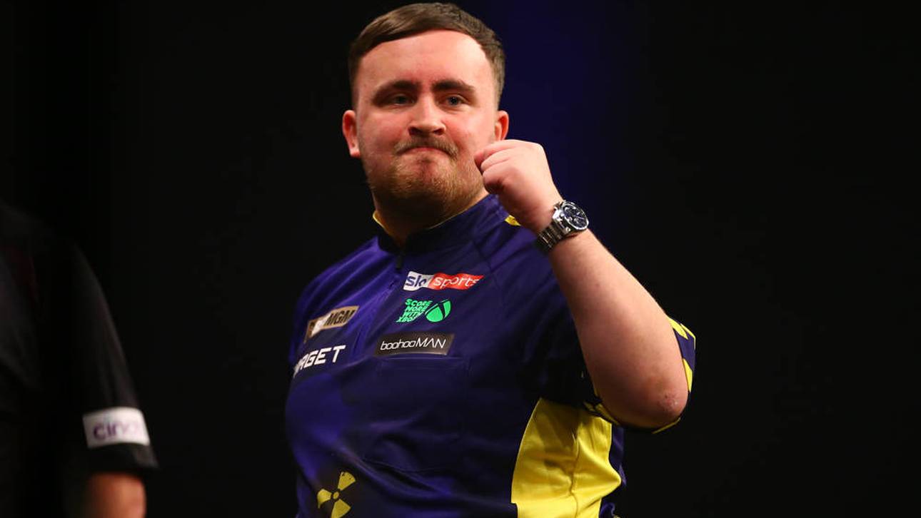 Luke Littler gewann den 2. Spieltag in Glasgow