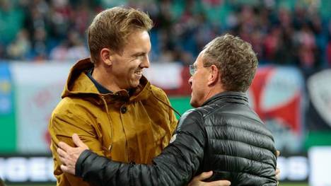 Julian Nagelsmann wurde bei Leipzig Nachfolger von Ralf Rangnick als Cheftrainer