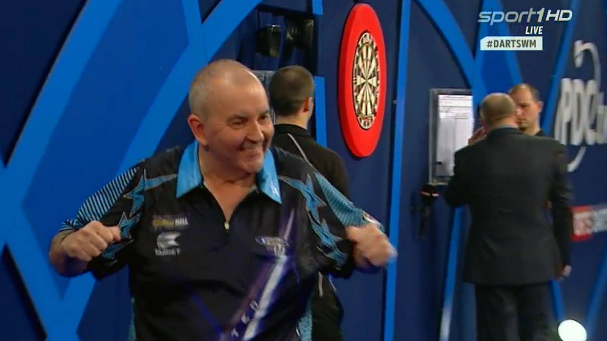 Und was wirkt der locker. Der Engländer zeigt seine beste Turnierleistung