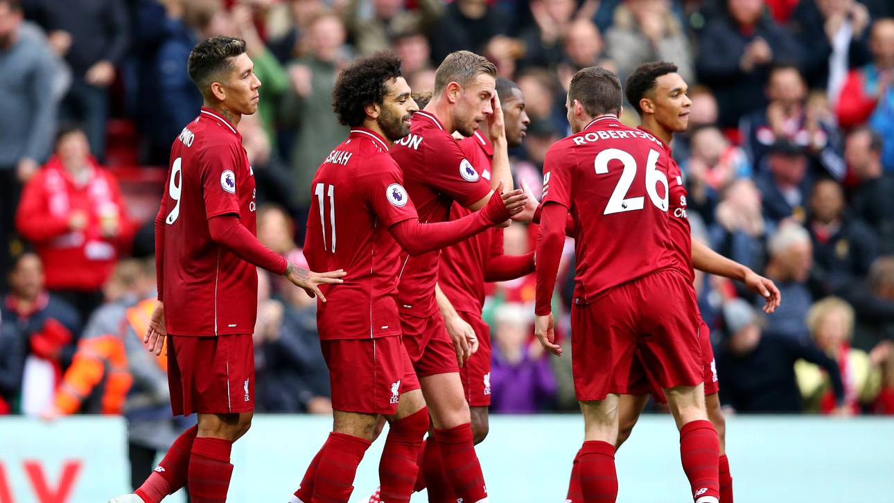 Kantersiege für Liverpool und City