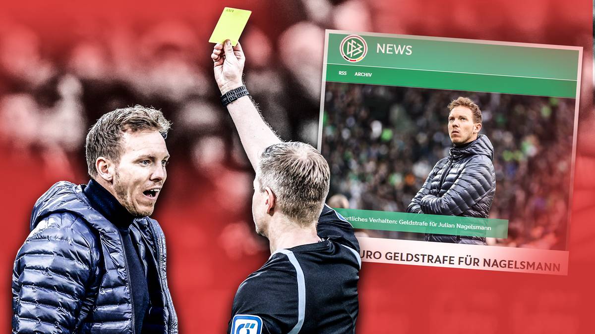 Für seinen Ausraster gegenüber Schiedsrichter Tobias Welz nach dem Spiel in Gladbach muss Julian Nagelsmann nun 50.000 Euro Strafe an den DFB zahlen. 