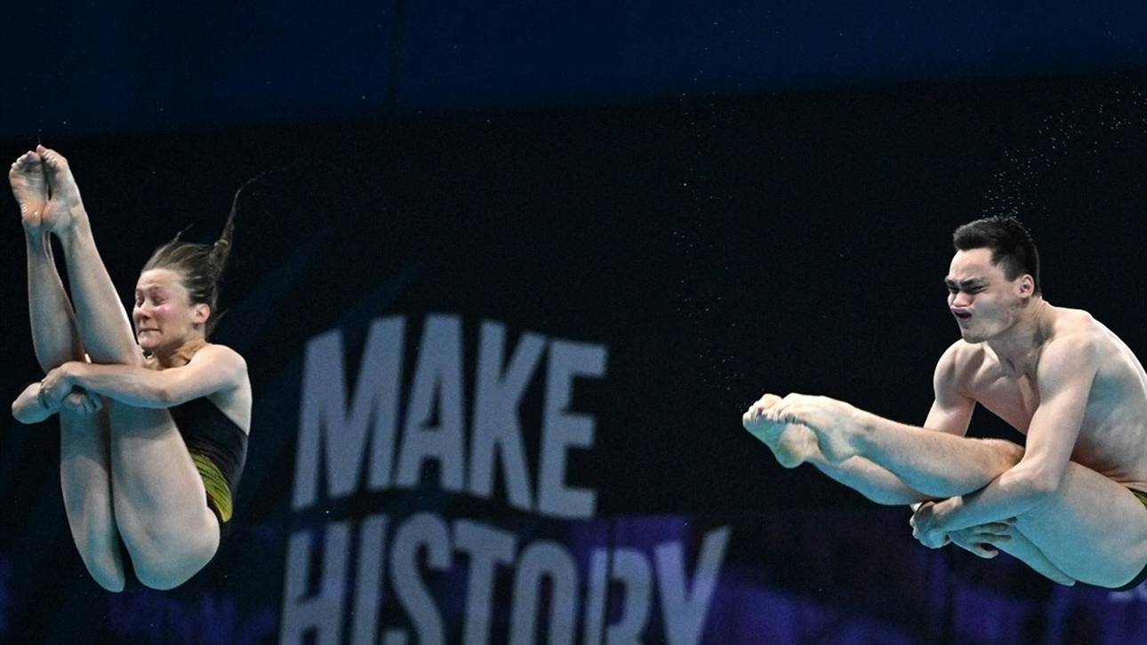 Wasserspringer verpassen Medaille