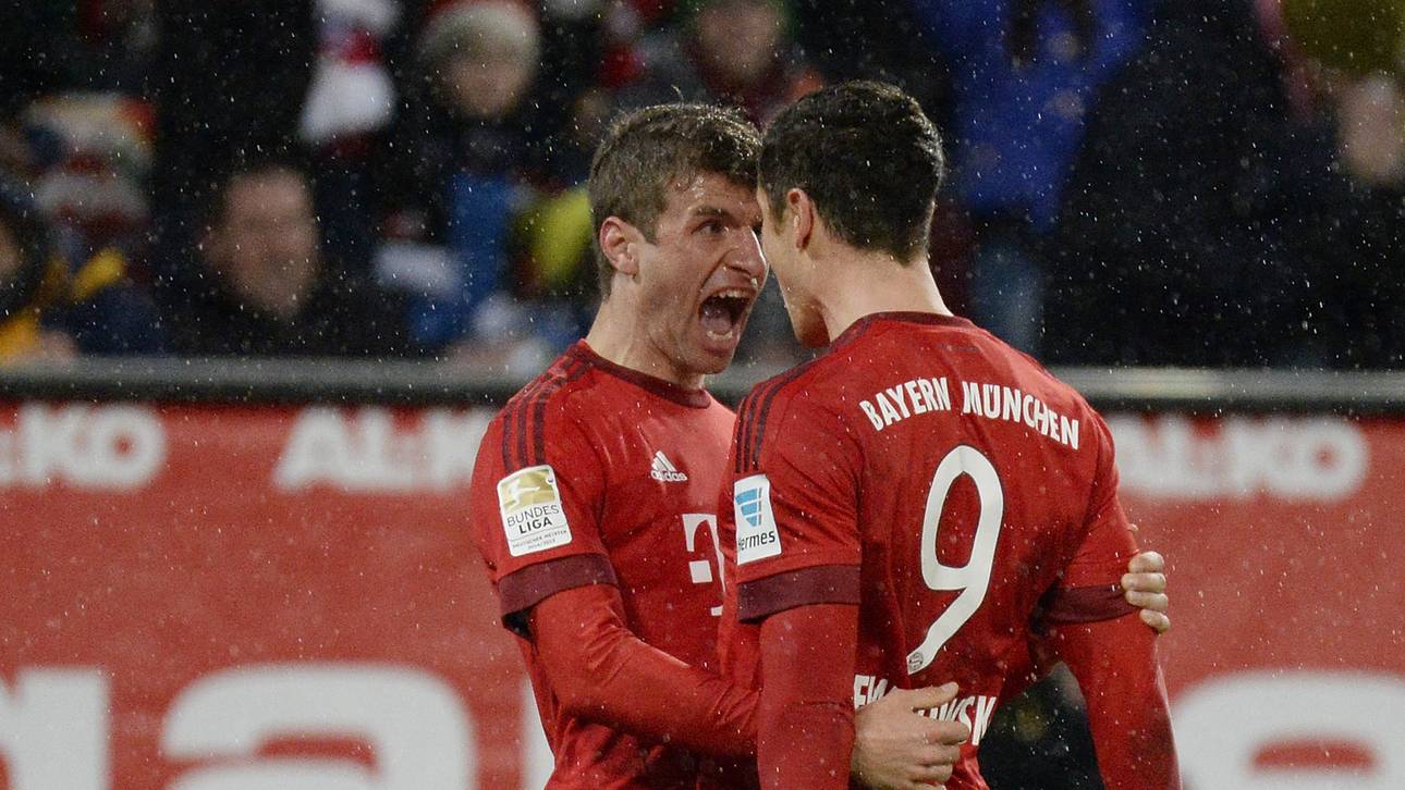 Lewandowski/Müller jagen Wölfe-Duo