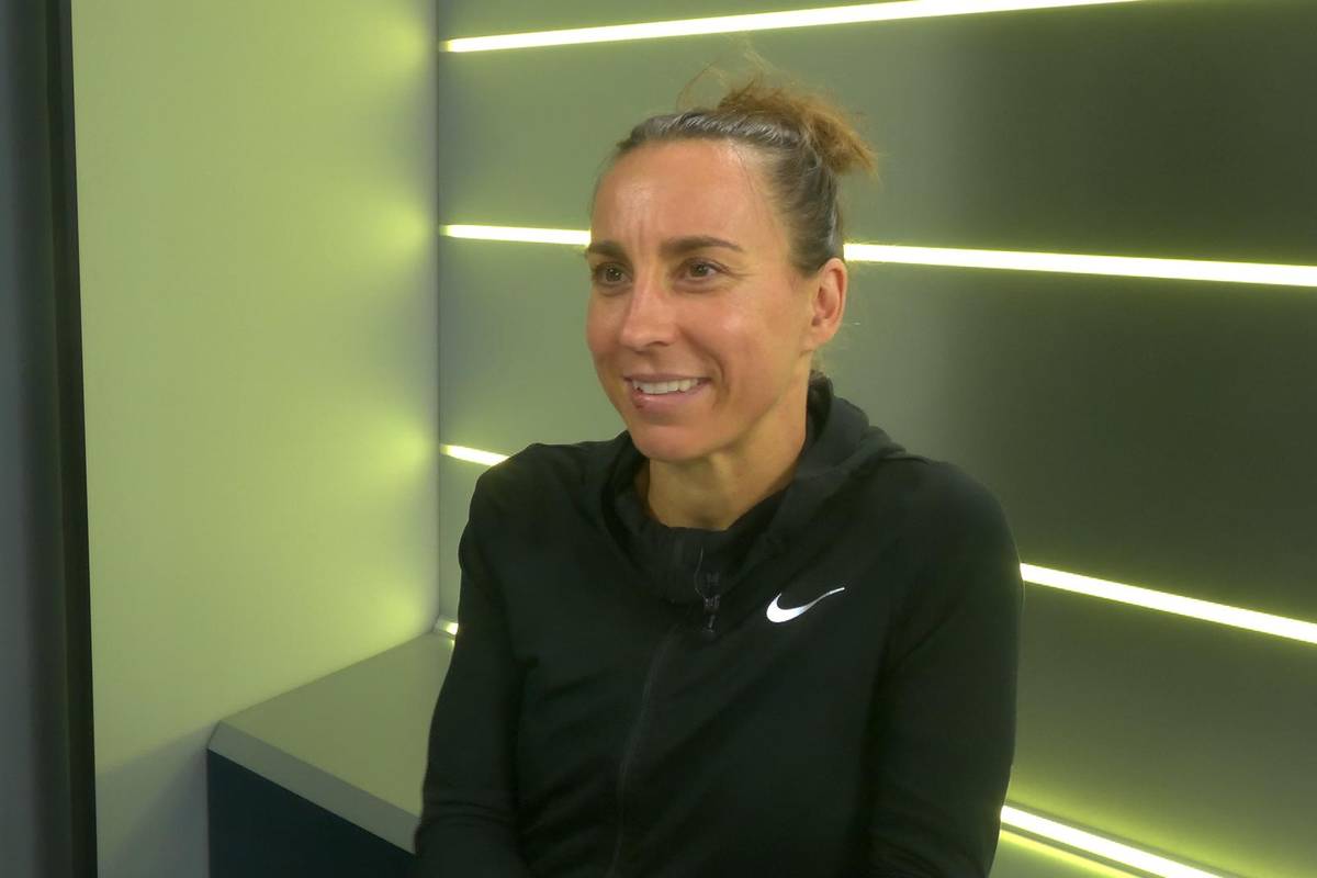 Iron Man-Sil­ber­me­dail­len­ge­win­ne­rin Haug: "Mehr als nur ein Bonbon"