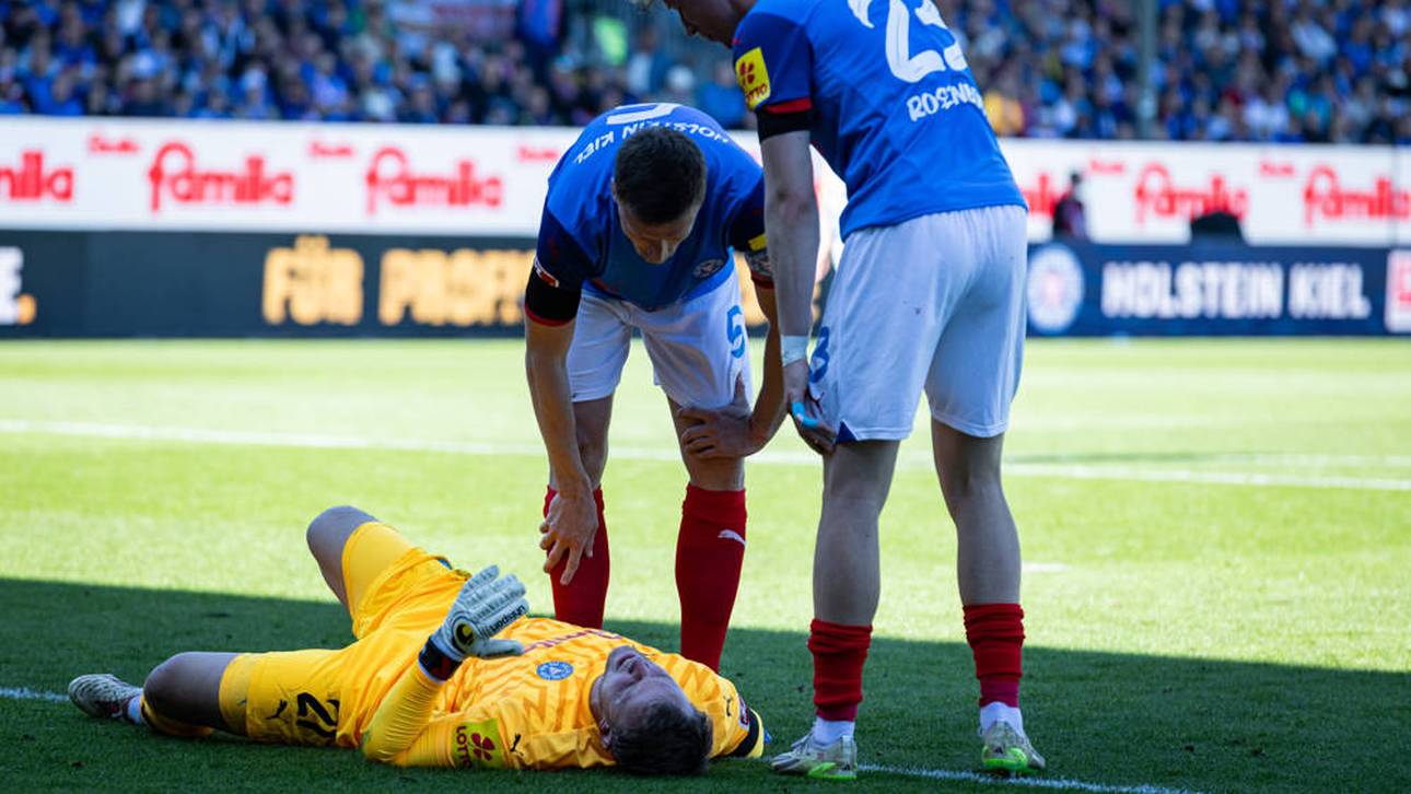 Auch Holstein Kiel steht vorzeitig als Absteiger fest