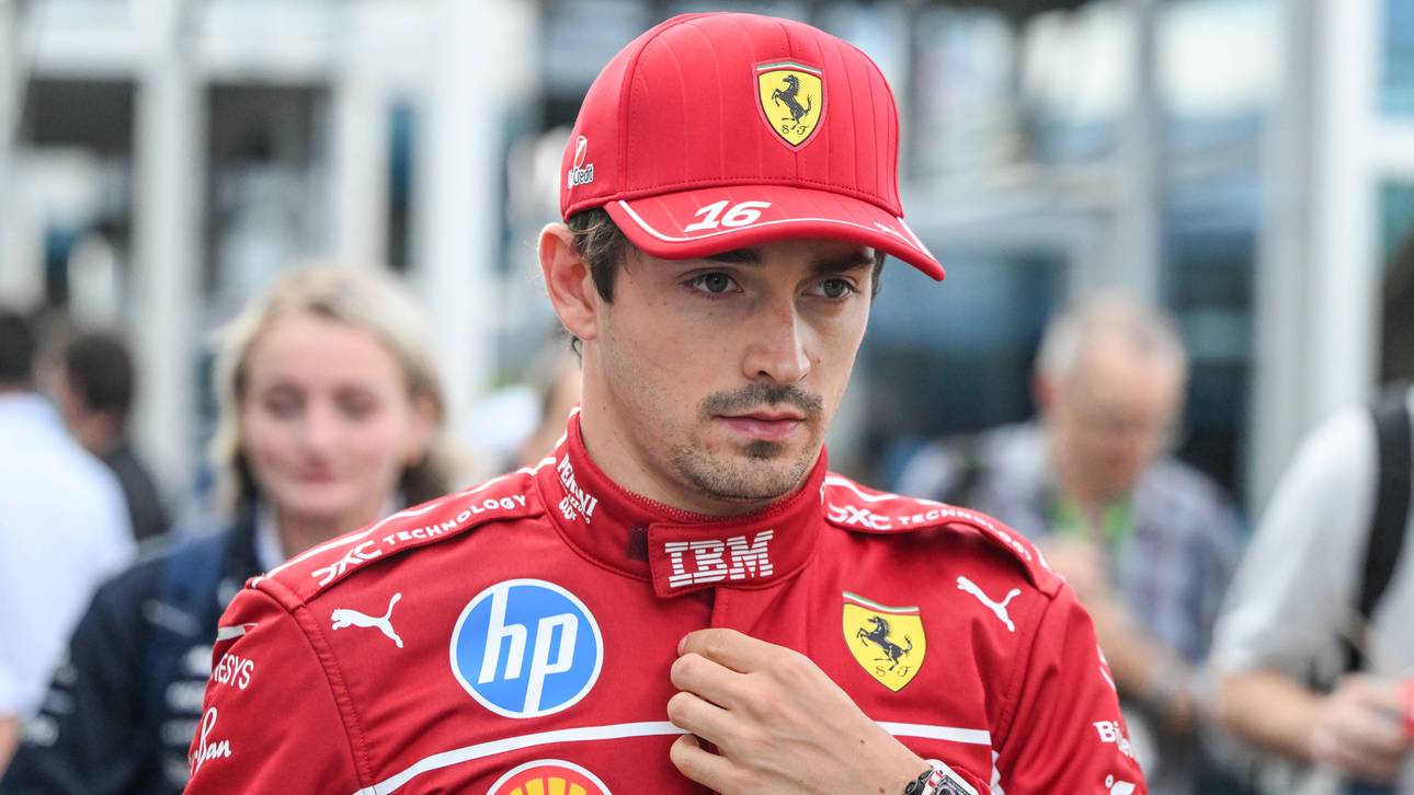 Zunächst sah alles nach Sieg aus bei Charles Leclerc 