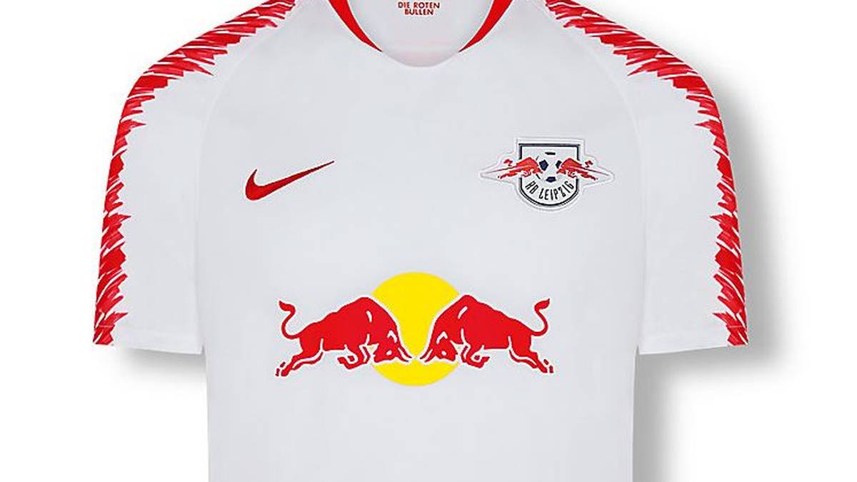 RB LEIPZIG: Die Roten Bullen gehen wie in den vergangenen Jahren mit einem weiß-roten Heimtrikot an den Start