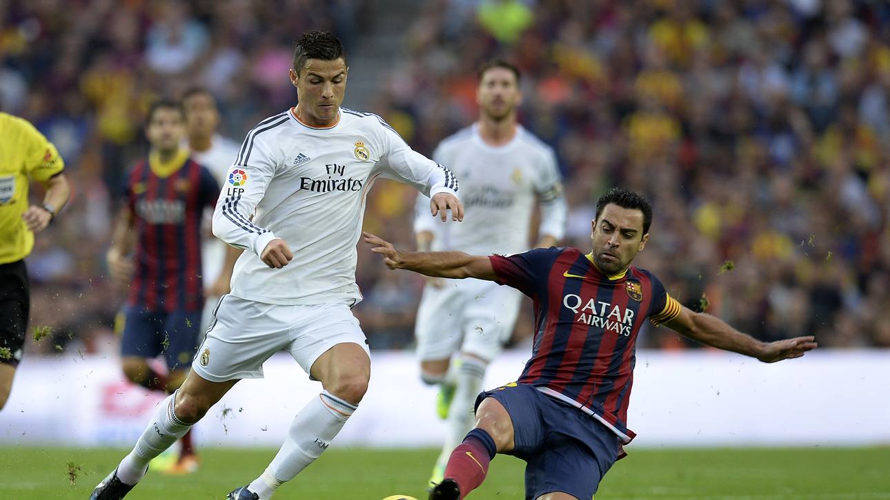 Xavi ledert gegen Ronaldo