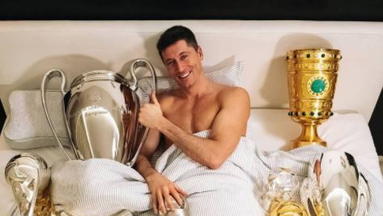 Lewandowskis total irres Pokal-Bett