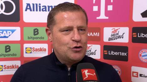 Vor dem Champions-League-Spiel gegen Benfica Lissabon spricht Max Eberl über die Ausgangslage in der Königsklasse und die Zukunft von Alphonso Davies.