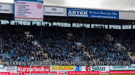 Fans des FC Hansa Rostock sorgten in Bayern für Aufregung