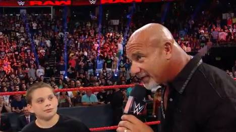Bill Goldberg verabschiedete sich nach WWE Monday Night RAW von den Fans