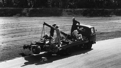 Rindts Fahrzeug zerschellte 1970 in Monza an der Leitplanke