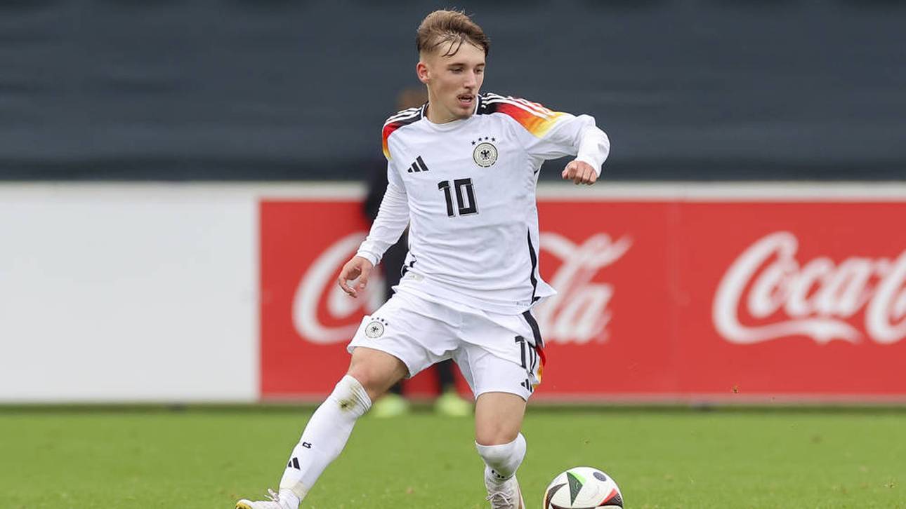 Bayern-Juwel Lennart Karl spielte bisher für die U17 des DFB