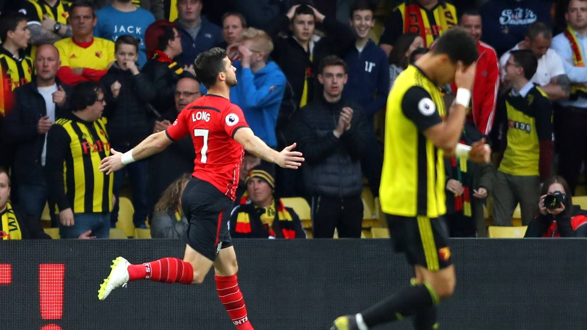 PLATZ 3: SHANE LONG (FC Southampton) - der Neuzugang in den Top 10. Am 23. April 2019 stellte der Ire einen neuen Rekord in der Premier League auf. Beim 1:1 beim FC Watford traf Long nach 7,69 Sekunden - kurios: Der Ausgleich fiel in der Schlussminute