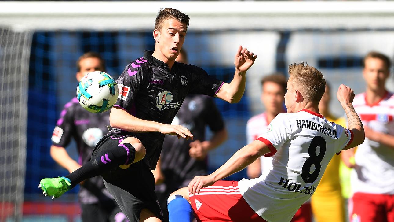 Freiburg demoliert Kabinentür