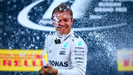 Mercedes-Pilot Nico Rosberg feierte in Sotschi den siebten Sieg in Folge