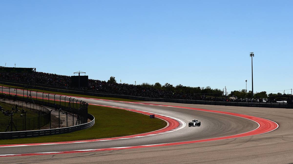 Der Circuit in Texas wird als eine der wenigen Strecken in der Formel 1 gegen den Uhrzeigersinn befahren